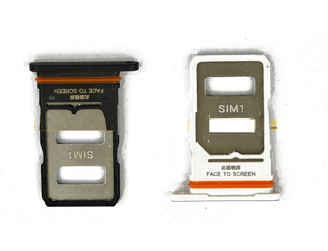 Sim Tray Slot Holder for Xiaomi Mi 14 Pro Plus White Sim Tray Slot Holder for Xiaomi Mi 14 Pro Plus White